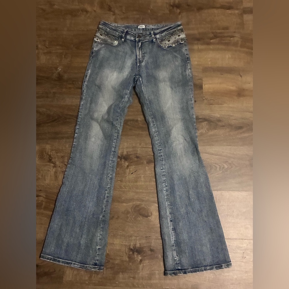 Cache Flare Jeans sz 6